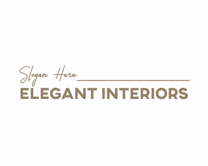 Elegant Apparel Business logo design