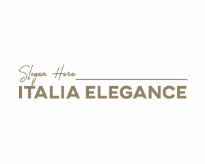 Elegant Apparel Business logo design