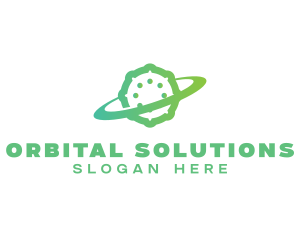 Germ Bacteria Orbit logo design