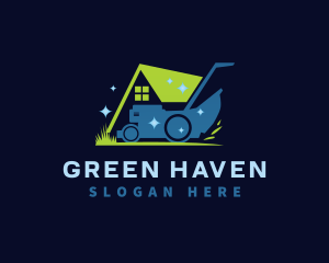 Landscape - Lawn Mower Landscaping logo design