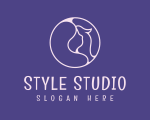 Hairdresser Boutique Salon logo design