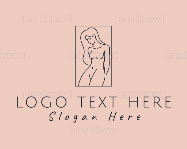 Nude Adult Woman Logo