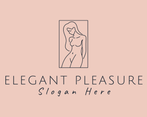 Adult - Nude Adult Woman logo design