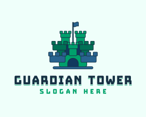 Toy Inflatable Tower logo design