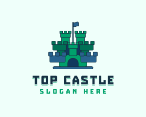 Toy Inflatable Tower logo design