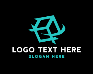 Technology - Modern Cube Technology logo design