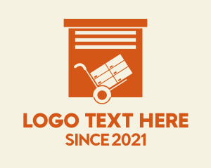 Orange - Package Storage Delivery logo design