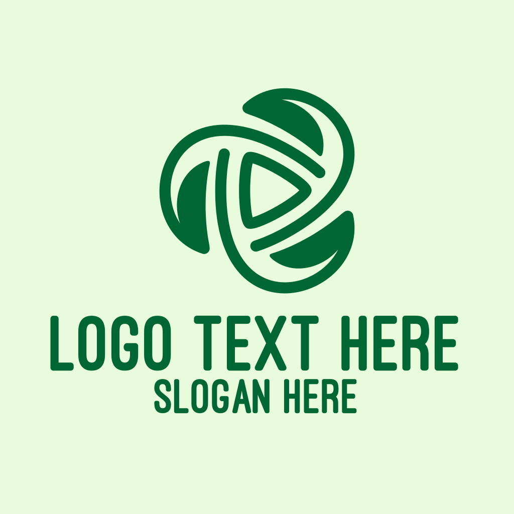 Green Leaf Spiral Logo | BrandCrowd Logo Maker