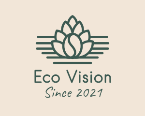 Organic Coffee Plantation  logo design