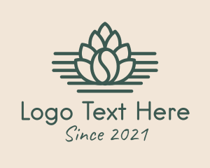 Plantation - Organic Coffee Plantation logo design