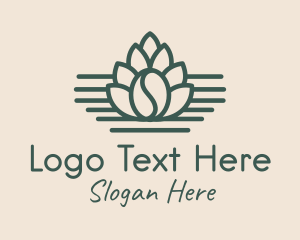 Organic Coffee Plantation  Logo