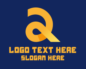 Number 2 - Orange Tech Number 2 logo design