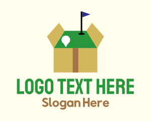 Hole - Golf Course Box logo design