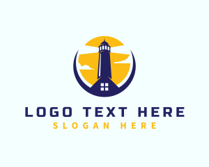 Structure - Lighthouse Tower Real Estate logo design