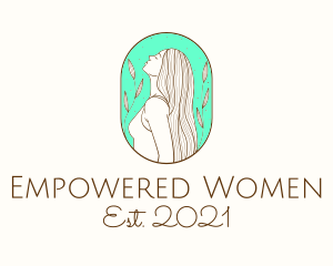 Woman Natural Spa logo design