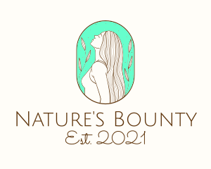 Woman Natural Spa logo design