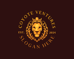 Luxury Noble Lion logo design