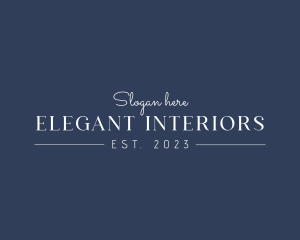 Elegant Luxury Brand logo design