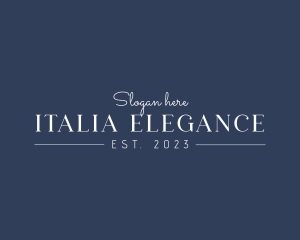 Elegant Luxury Brand logo design