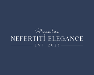 Elegant Luxury Brand logo design