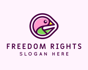 Fruit Dove Aviary logo design