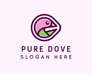 Fruit Dove Aviary logo design