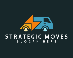 Fast Trucking Service logo design