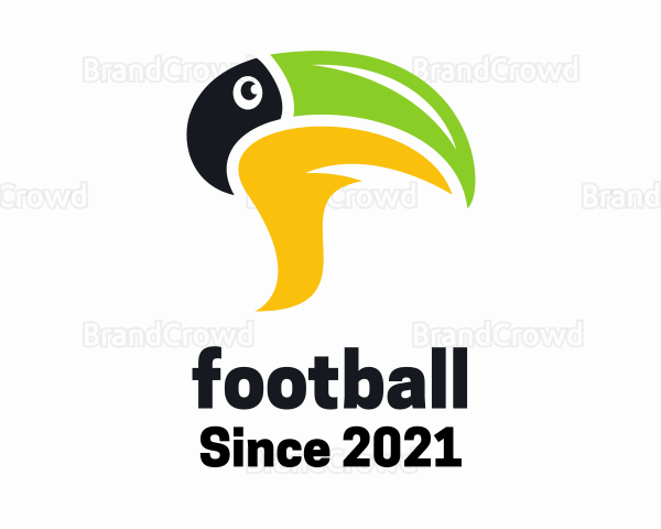 Tropical Bird Chat Bubble Logo