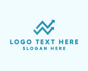 Delivery Service - Logistics Arrow Delivery logo design