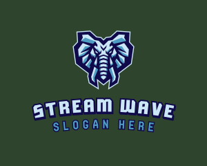 Streaming - Elephant Gamer Streaming logo design