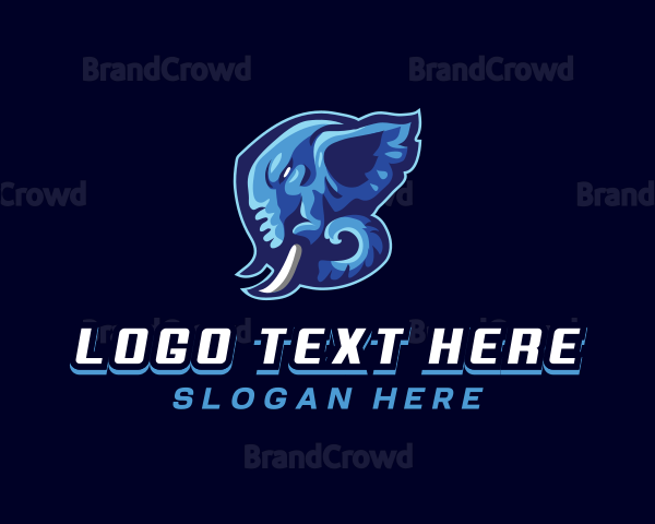 Gaming Elephant Beast Logo