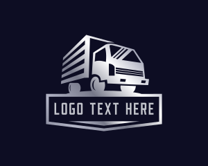 Junk Removal - Moving Truck Logistics logo design