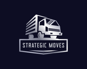 Moving Truck Logistics logo design