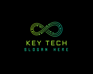 Infinity Tech Loop logo design