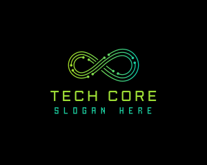 Infinity Tech Loop logo design