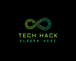 Infinity Tech Loop logo design