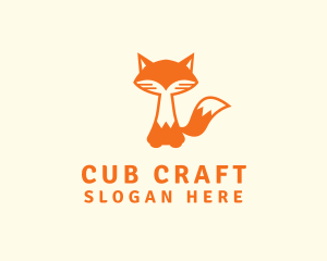 Wild Fox Cub logo design