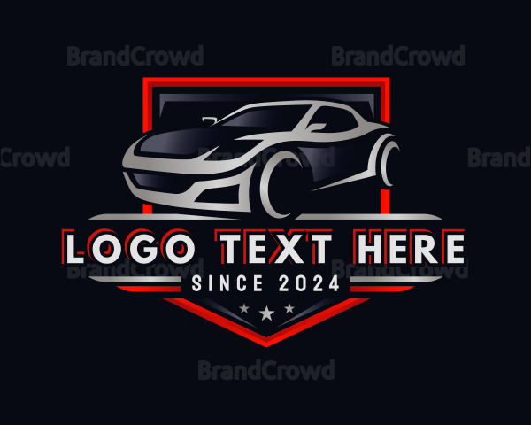 Racing Detailing Automotive Logo