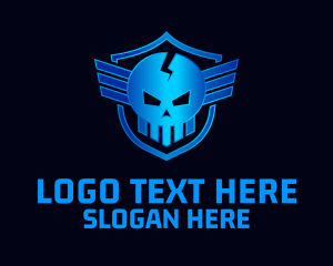 Skull Shield Airforce Logo