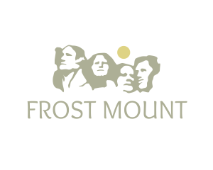 Mount Rushmore National Park logo design