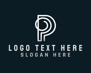 Letter P - Business Startup Letter P logo design