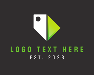 Shopping Website - Price Tag Ecommerce logo design