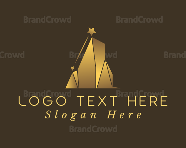 Luxury Gold Building Logo