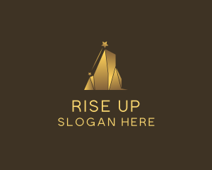 Luxury Gold Building logo design