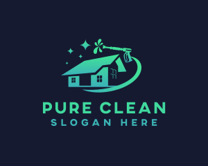 Residential Pressure Cleaning logo design