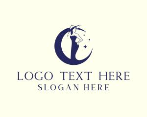 Loop - Beauty Moon Gown logo design