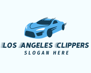 Sports Car Racing Vehicle Logo