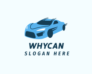 Sports Car Racing Vehicle Logo
