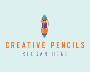 3D Ballpoint Pen  logo design