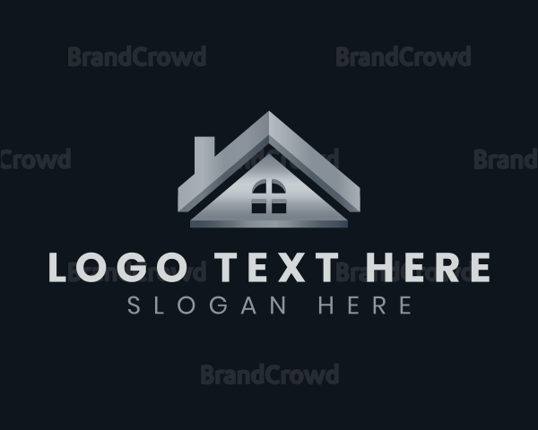 Home Builder Roofing Logo